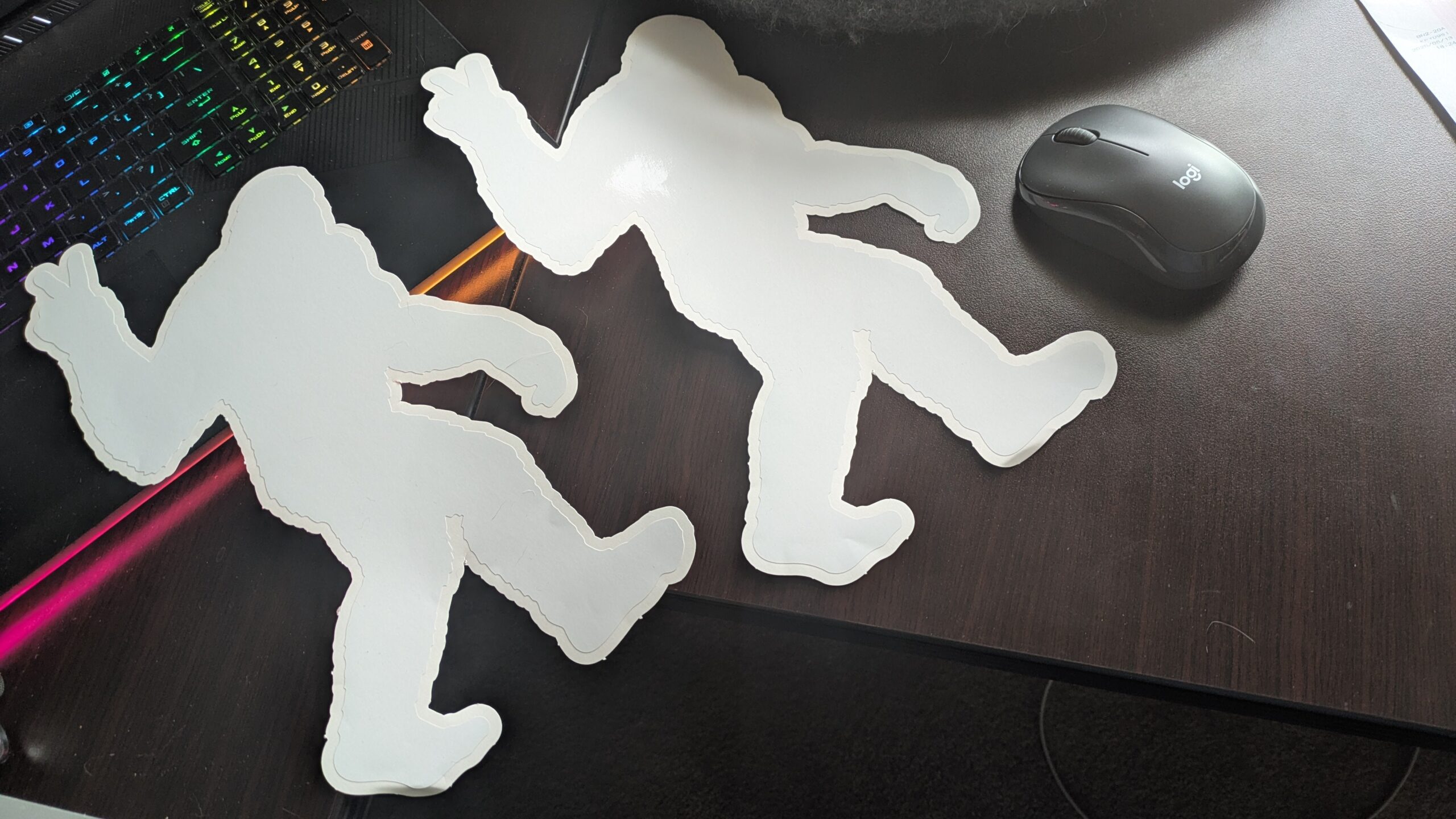 Bigfoot, Sasquatch Woodland Park Printing Decals / Stickers image 6