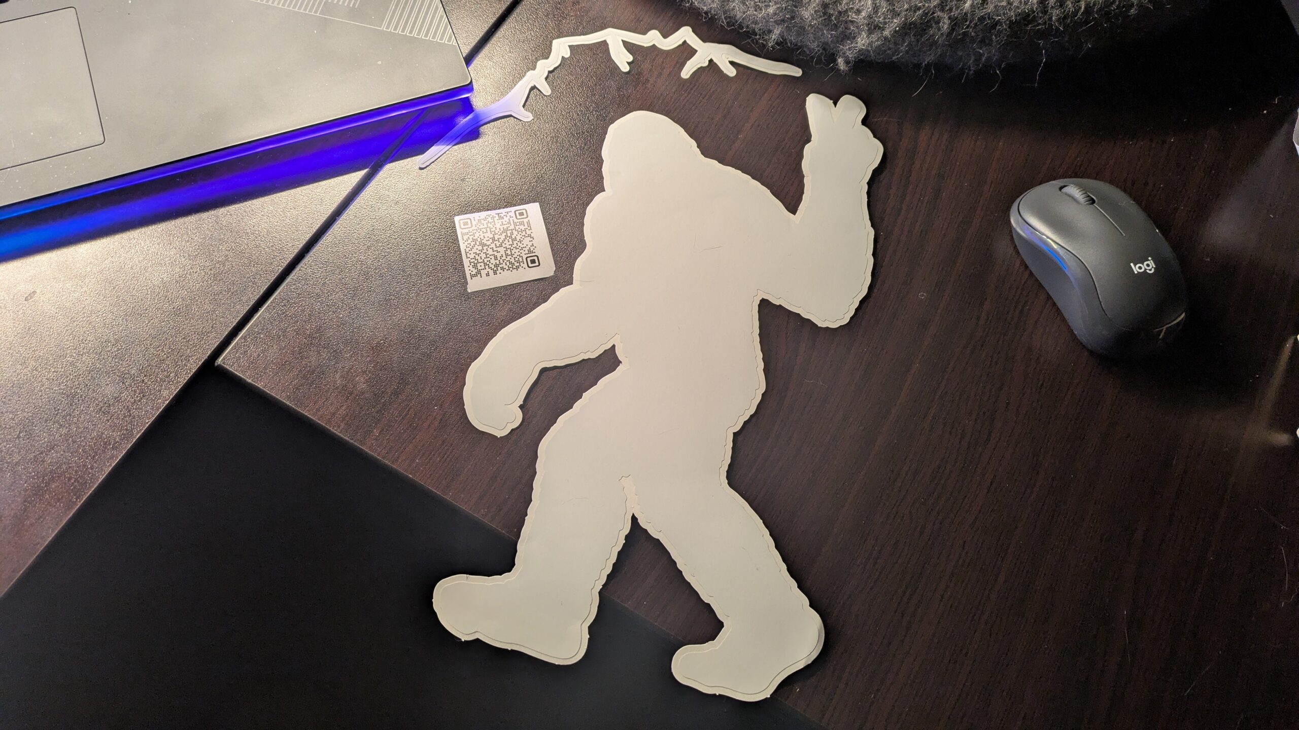 Bigfoot, Sasquatch Woodland Park Printing Decals / Stickers image 2