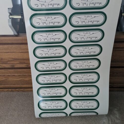 Woodland Park Colorado Custom WRIF 80's style Bumper stickers image 0