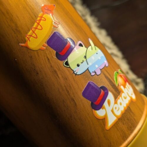 Water Bottle Gel Decals, Stickers, gel stickers Marketing materials image 0