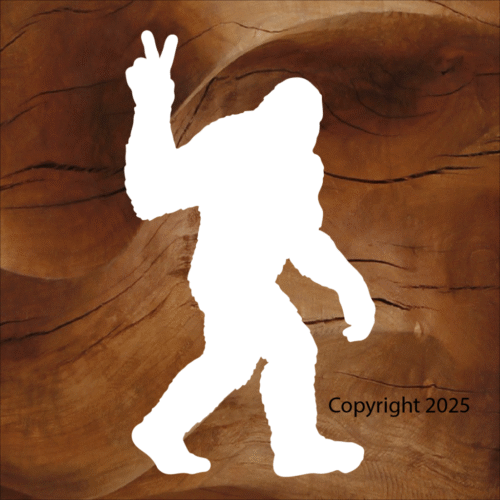Bigfoot, Sasquatch Woodland Park Printing Decals / Stickers image 0