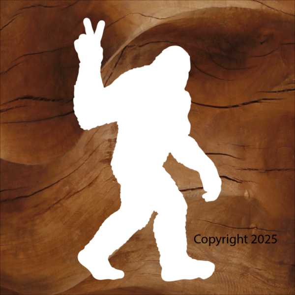 Bigfoot, Sasquatch Woodland Park Printing Decals / Stickers