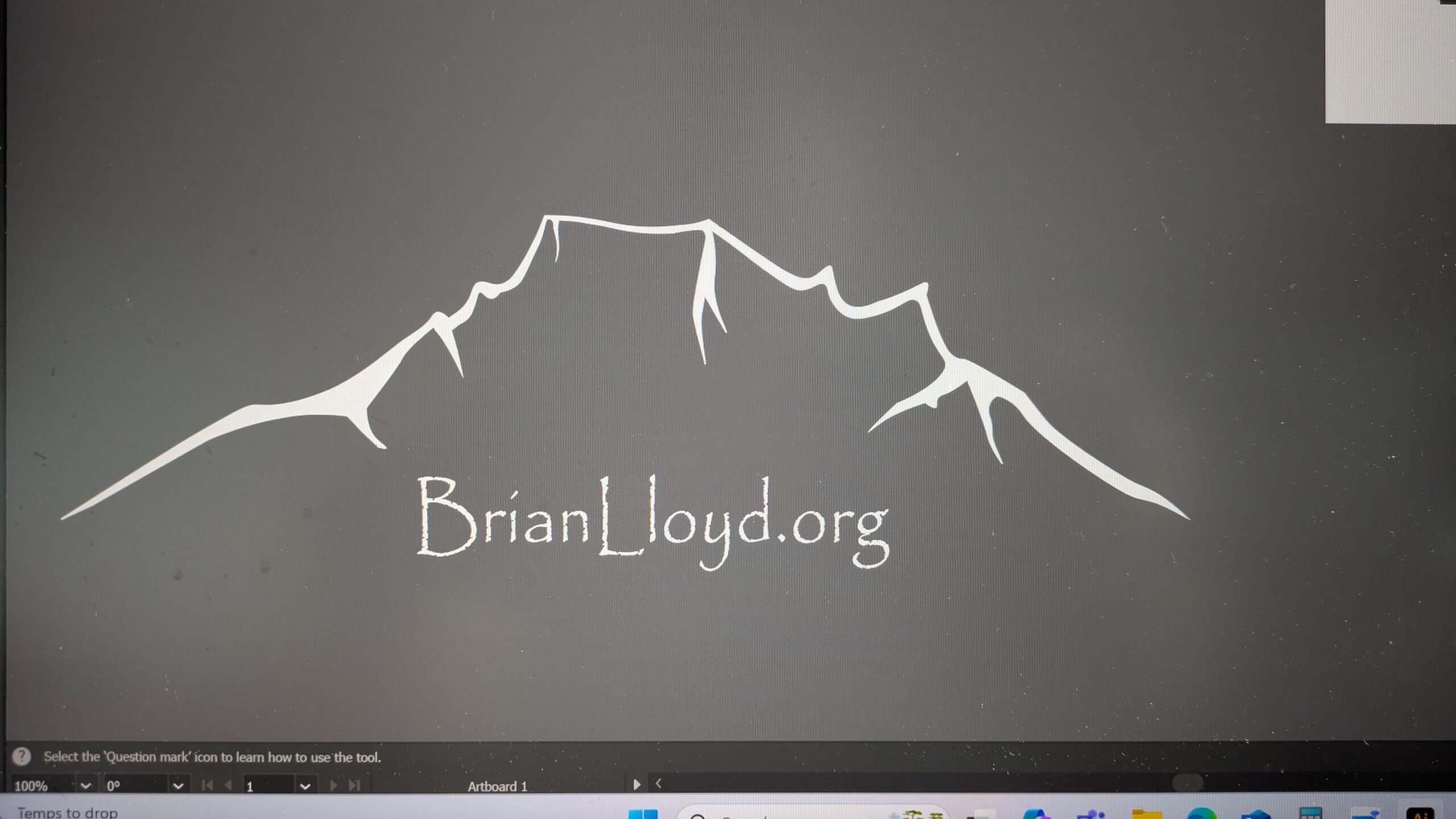 Pikes Peak Colorado mountain silhouette view from Woodland Park, Co B&W Stickers image 4