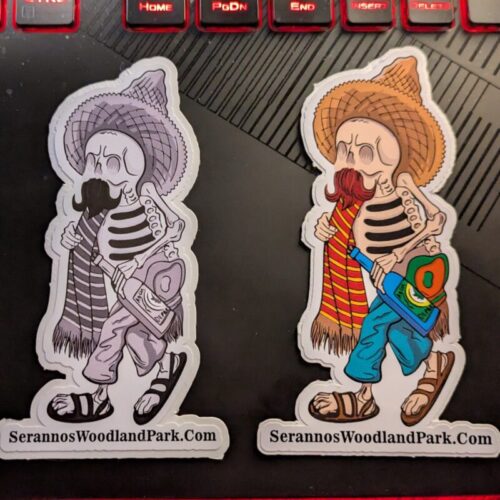 Serannos Mexican restaurant Woodland Park Colorado Decal, Stickers image 0