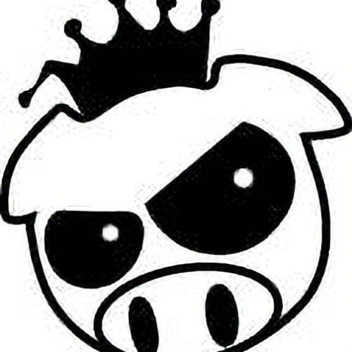 Subaru Subi Rally Pig with Crown image 0