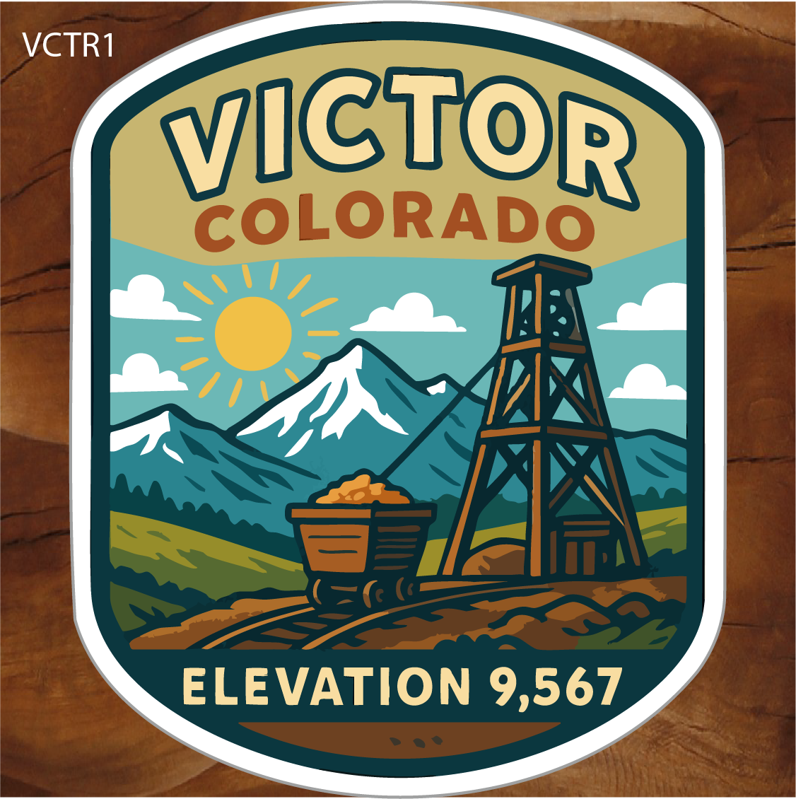 victor colorado sticker, victor colorado souvenir sticker, victor colorado mining sticker, colorado mining town sticker, colorado gold rush sticker, cripple creek victor mining district sticker, victor colorado travel sticker, colorado history sticker, colorado mining heritage sticker, colorado mountain town sticker, teller county colorado sticker, colorado souvenir sticker, colorado travel sticker, historic colorado mining sticker, colorado gold mining sticker, rocky mountain mining sticker, victor co sticker, colorado historic town sticker, colorado mining district sticker, victor colorado tourism sticker