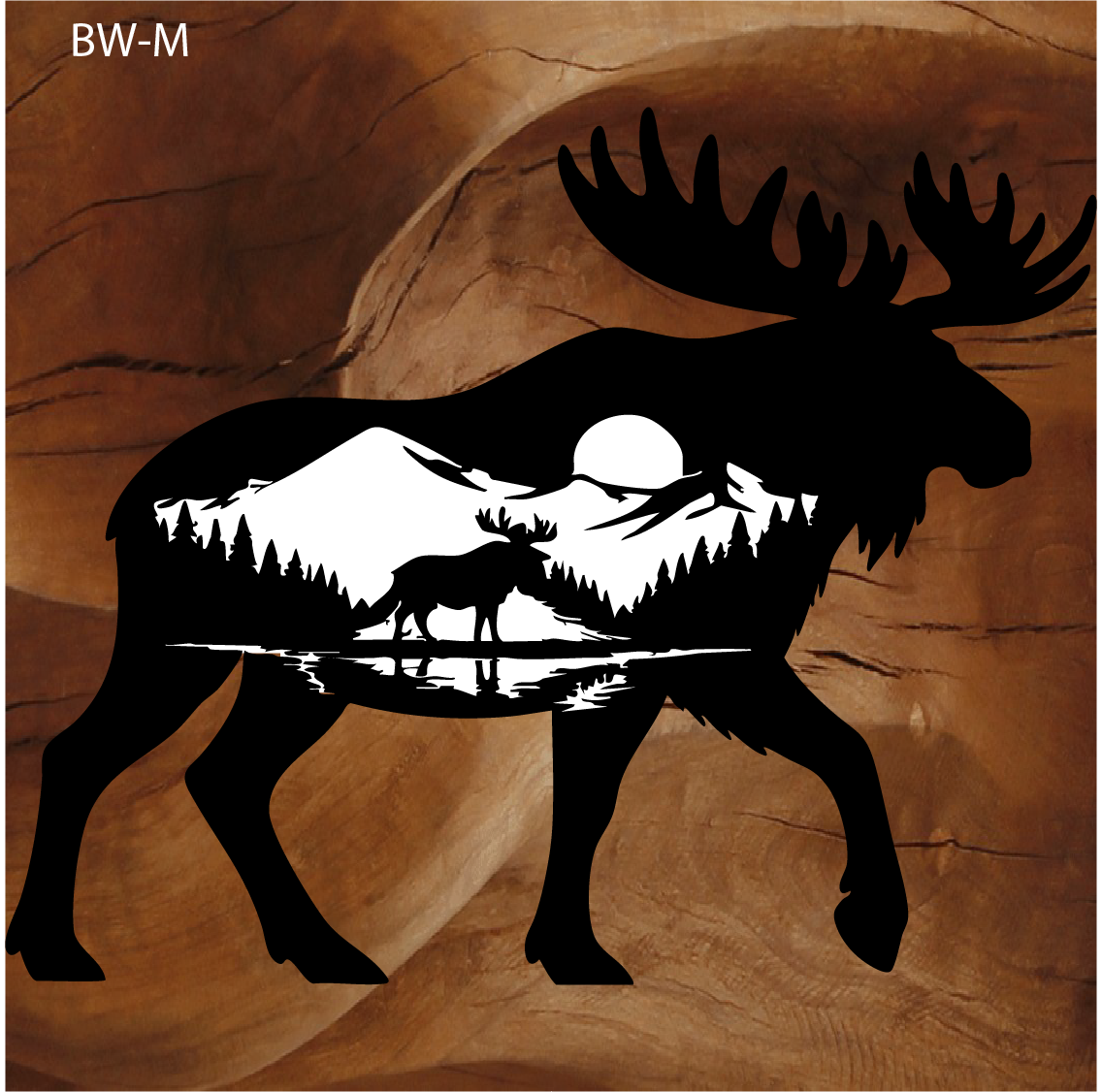 moose sticker, moose silhouette sticker, moose wildlife sticker, moose mountain sticker, wilderness moose sticker, moose nature sticker, moose landscape sticker, mountain wildlife sticker, forest wildlife sticker, moose outdoor sticker, moose hunting sticker, moose lake reflection sticker, moose mountain landscape sticker, wildlife silhouette sticker, moose wilderness decal