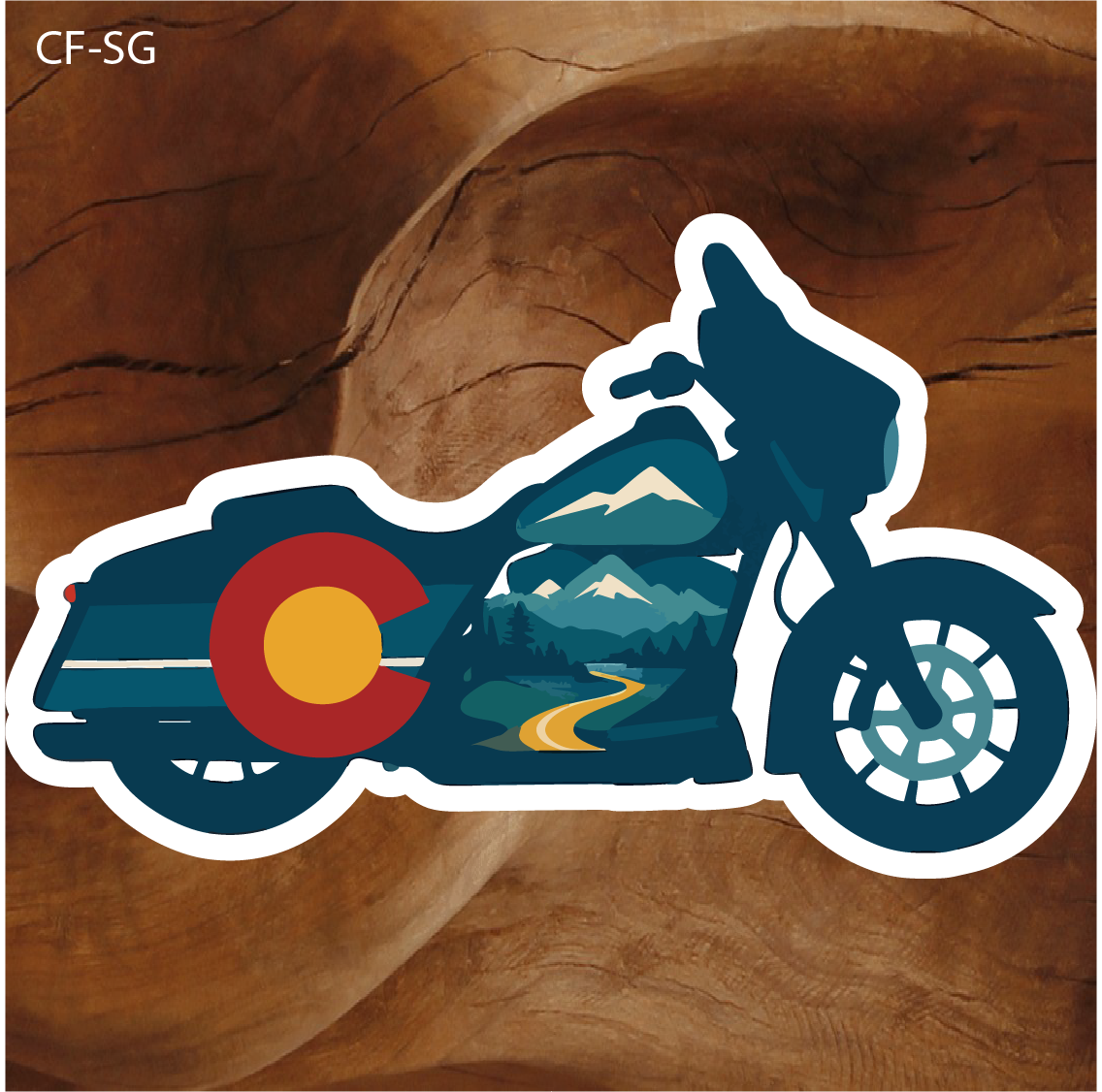 colorado motorcycle sticker, colorado biker sticker, motorcycle road trip sticker, colorado road trip sticker, biker sticker colorado, colorado highway sticker, scenic motorcycle sticker, colorado mountain road sticker, biker decal colorado, colorado rider sticker, motorcycle adventure sticker, colorado motorcycle souvenir