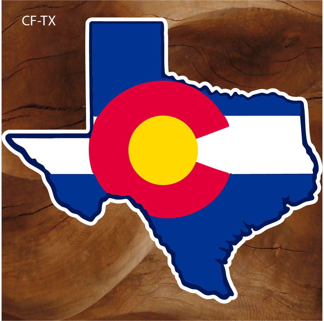 texas colorado sticker, texas colorado flag sticker, colorado texas sticker, texas shaped sticker, colorado flag texas sticker, texas colorado pride sticker, texas colorado crossover sticker, texas colorado souvenir sticker, state pride sticker, texas outline sticker, colorado state pride sticker, texas colorado travel sticker
