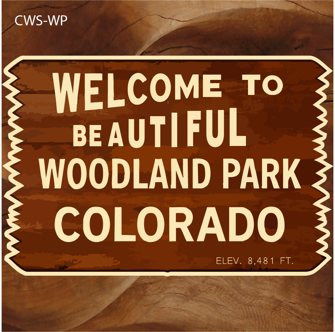 woodland park colorado sticker, woodland park souvenir sticker, colorado mountain town sticker, city above the clouds sticker, woodland park elevation sticker, pikes peak region sticker, colorado welcome sign sticker, woodland park colorado souvenir, colorado travel sticker, colorado mountain town deca