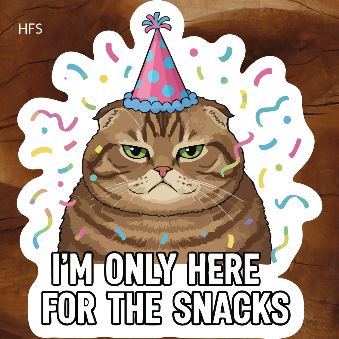 funny cat sticker, cat humor sticker, funny party sticker, cat lover sticker, funny cat quote sticker, grumpy cat sticker, sarcastic cat sticker, funny animal sticker, party humor sticker, snack lover sticker, funny meme sticker, humorous cat sticker, funny laptop sticker, funny water bottle sticker, funny quote sticker, cat attitude sticker, cute cat sticker, cartoon cat sticker, cat gift sticker, sarcastic humor sticker