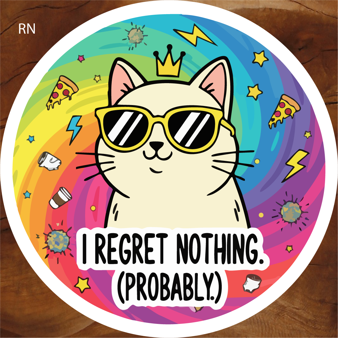 funny cat sticker, sarcastic cat sticker, cat humor sticker, funny cat quote sticker, cat lover sticker, funny animal sticker, sarcastic humor sticker, cute cat sticker, funny pet sticker, cat personality sticker, rainbow cat sticker, funny meme sticker, humorous cat sticker, funny laptop sticker, funny water bottle sticker, cat attitude sticker, funny quote sticker, colorful cat sticker, cartoon cat sticker, cat gift sticker