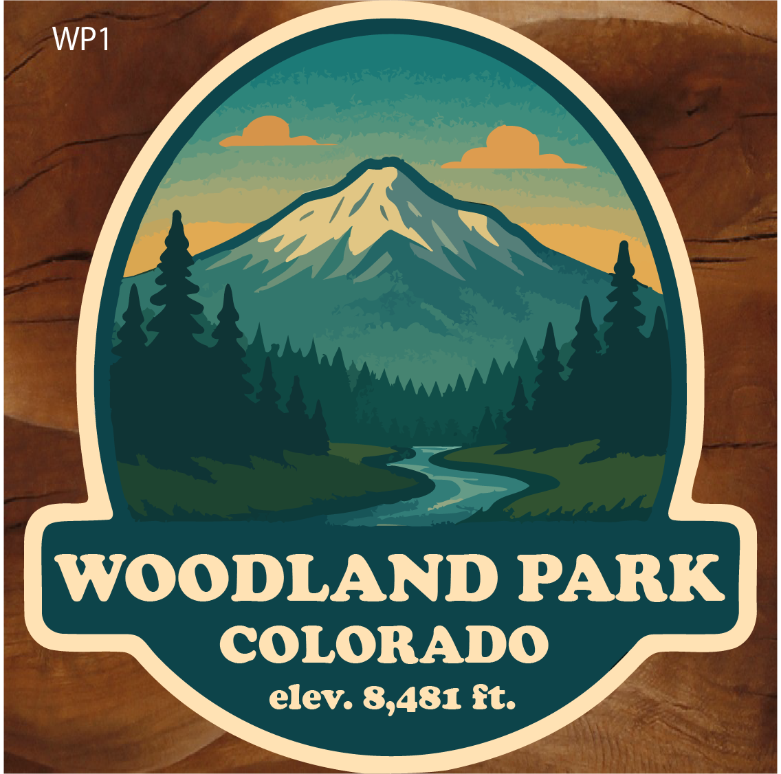 woodland park colorado sticker, woodland park sticker, woodland park colorado souvenir sticker, pikes peak sticker, pikes peak region sticker, colorado mountain town sticker, woodland park colorado travel sticker, colorado mountain sticker, colorado nature sticker, colorado landscape sticker, colorado souvenir sticker, colorado hiking sticker, pikes peak colorado sticker, city above the clouds sticker, teller county colorado sticker, colorado outdoor sticker, colorado adventure sticker, colorado forest sticker, colorado scenic sticker, woodland park co sticker